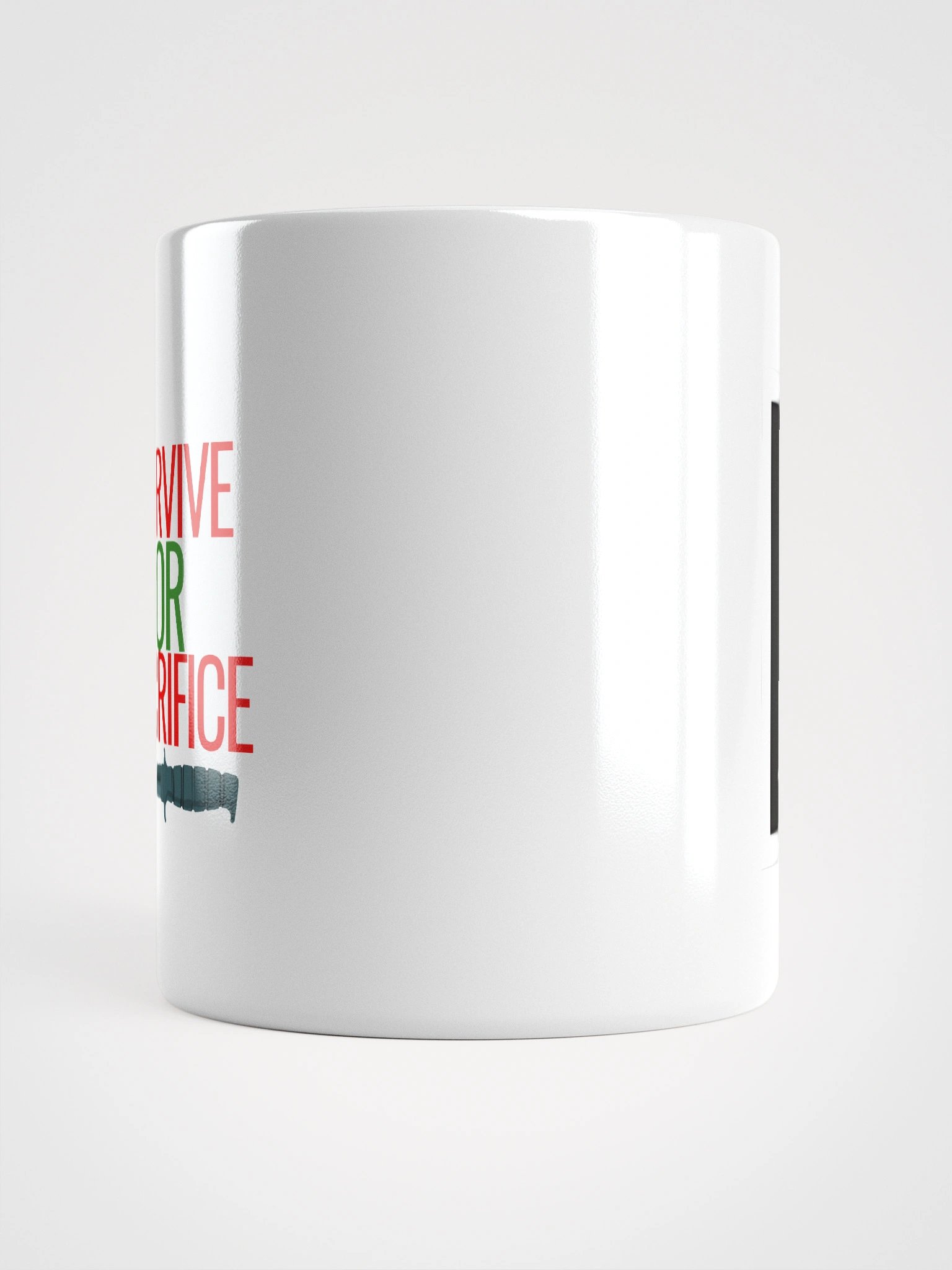 ☕ SURVIVE OR SACRIFICE – Official SurvivalReviews Mug product image (6)
