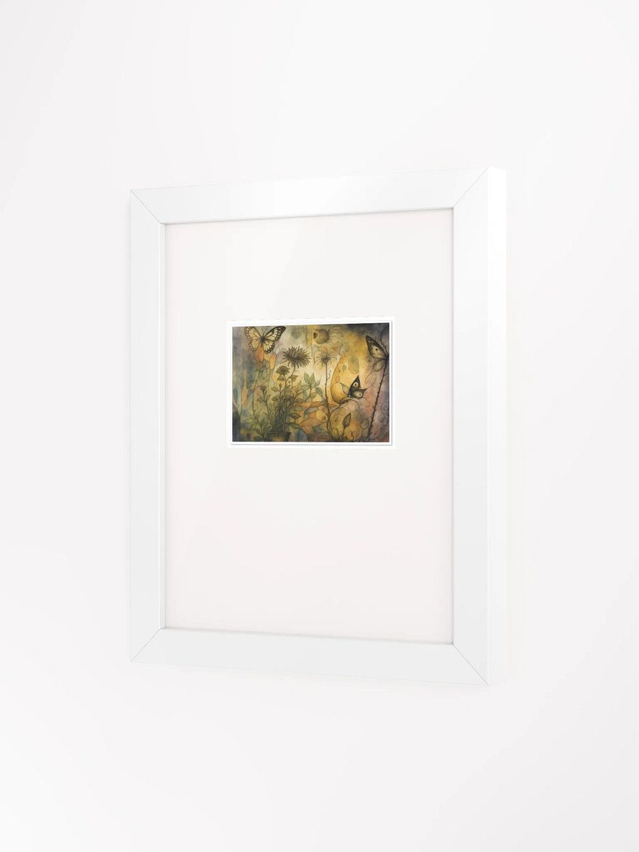 The Secret Garden Sketchbook Artprint Framed product image (3)