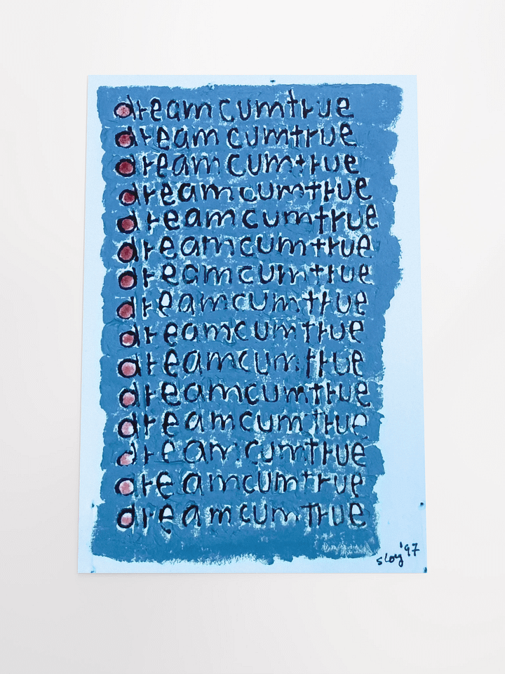 A Dream Cum True Poster product image (2)