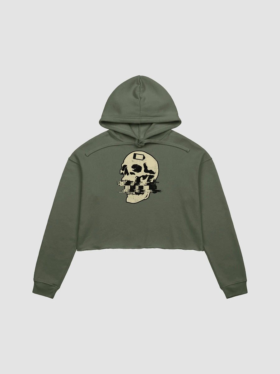 Buffering and Suffering fleece crop hoodie product image (3)