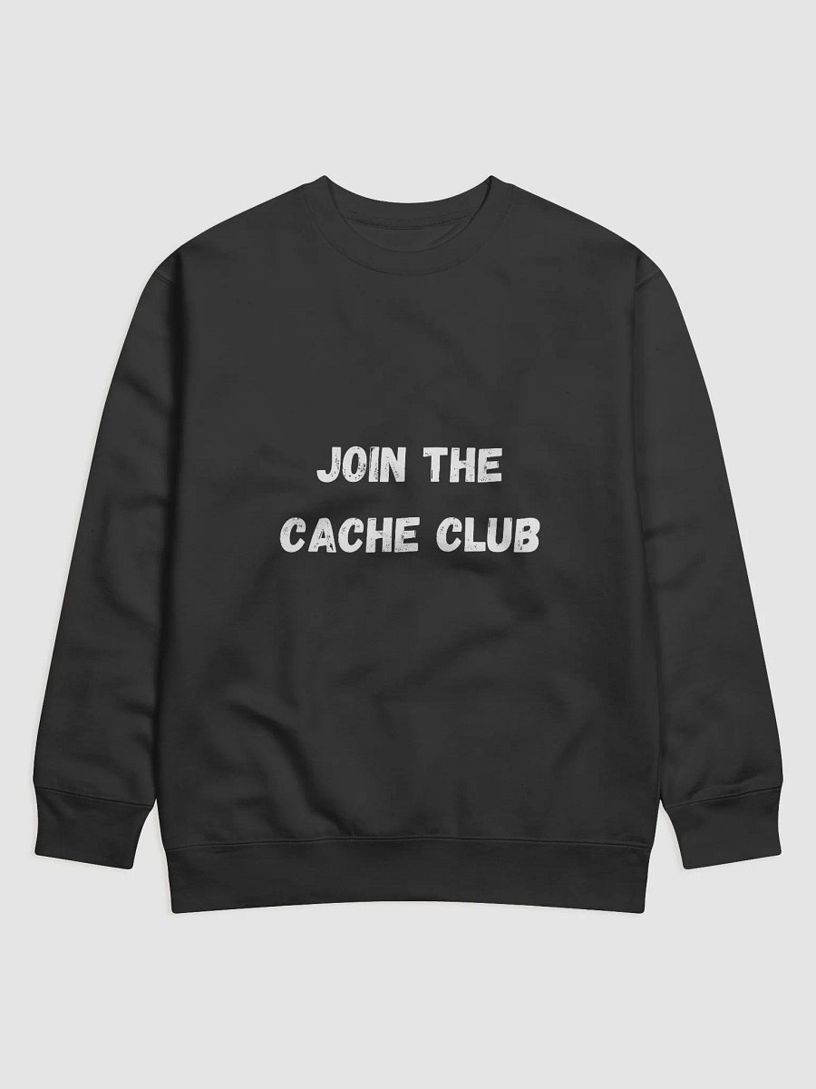 Join the Cache Club - Perfect Geocaching Sweatshirt for Adventure Seekers product image (5)