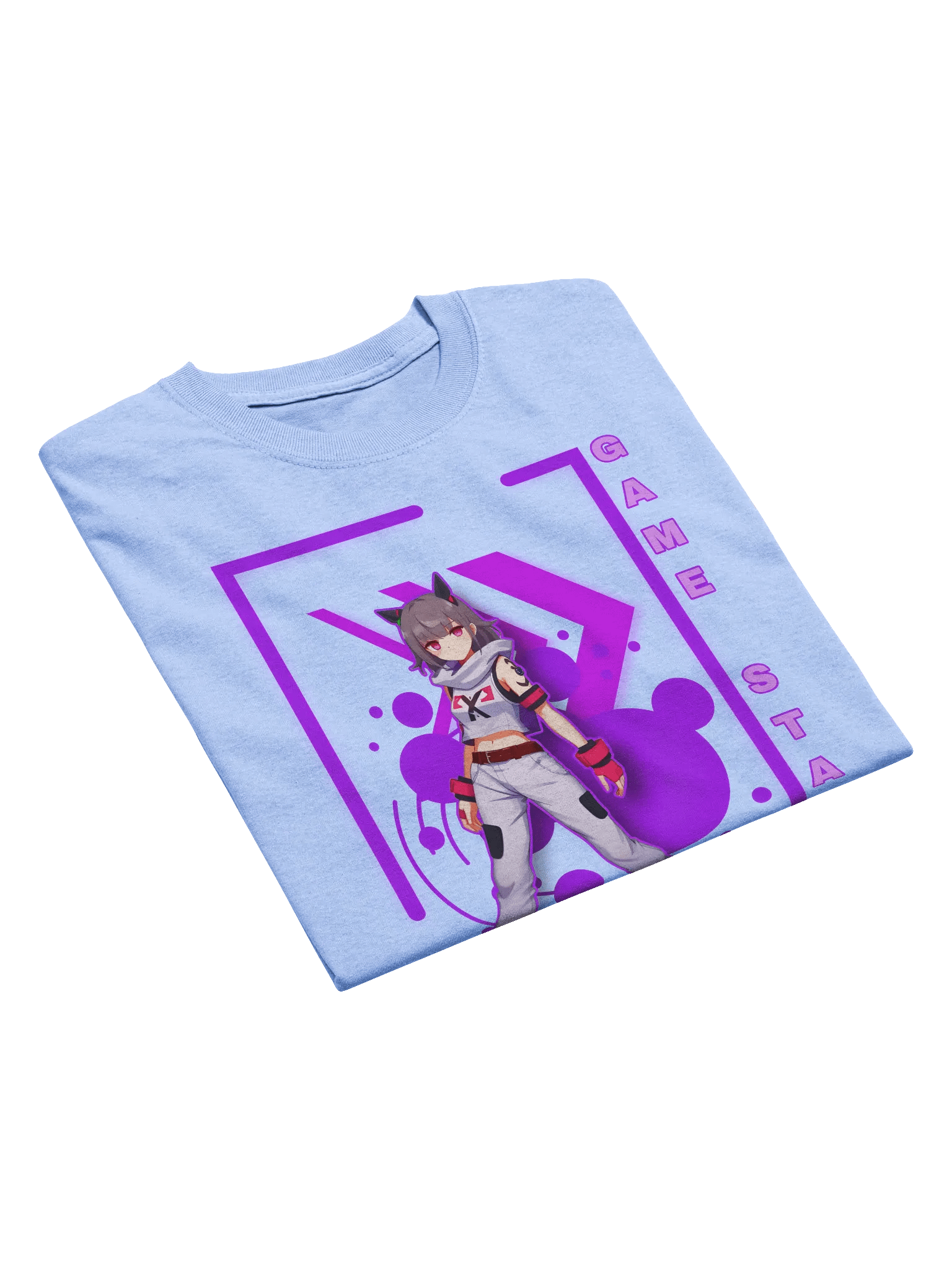 Gaming style t-shirt anime girl product image (40)