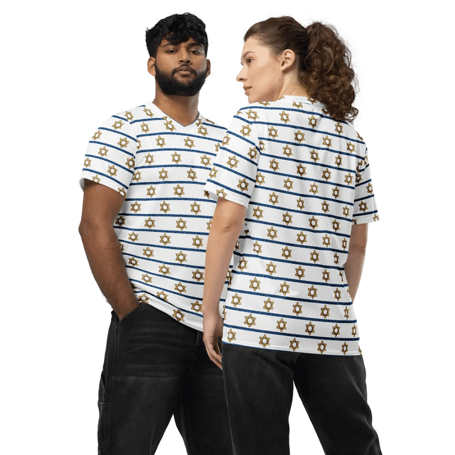 Golden Horizon Harmony V-Neck T-shirt product image (3)