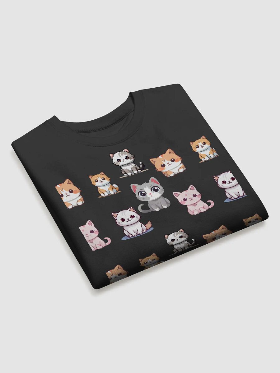 Cute Cartoon Cat Pattern Sweatshirt product image (3)