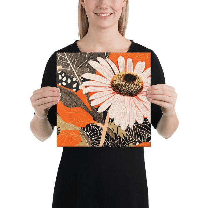2312-20 Expressive Floral - Canvas Print - sm product image (2)