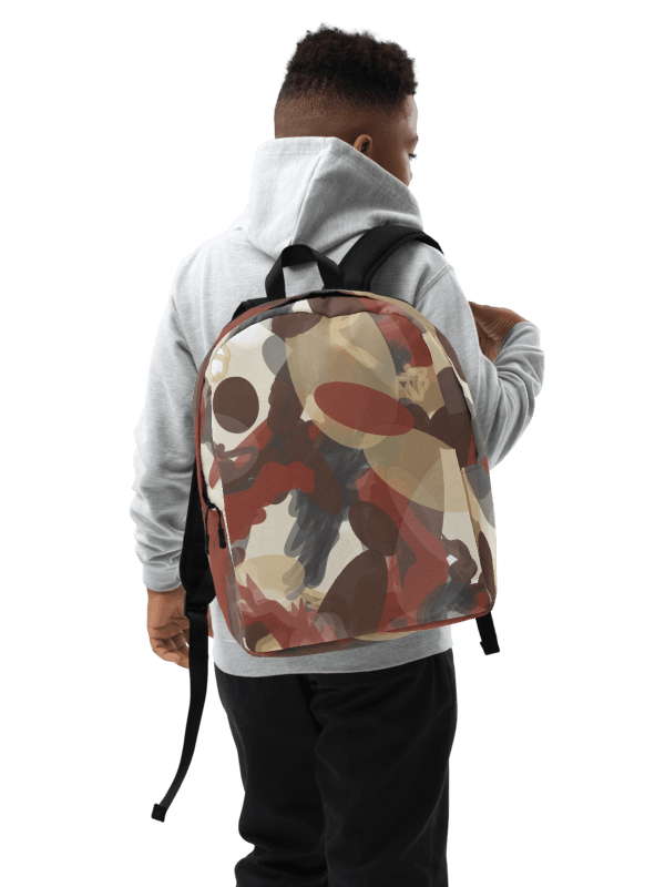 Customizable Minimalist Print Backpack product image (2)