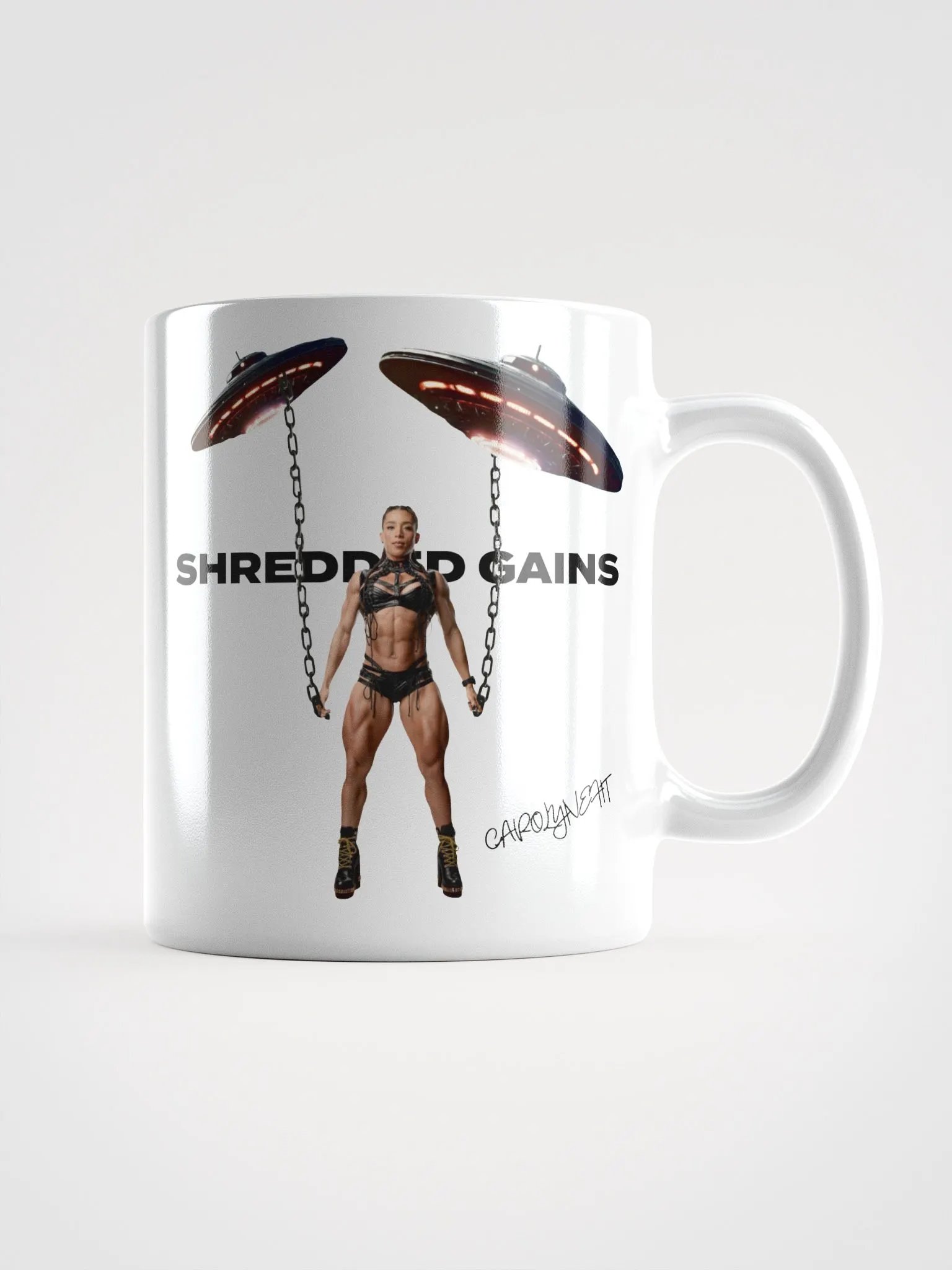Shredded Gains UFO Mug product image (1)