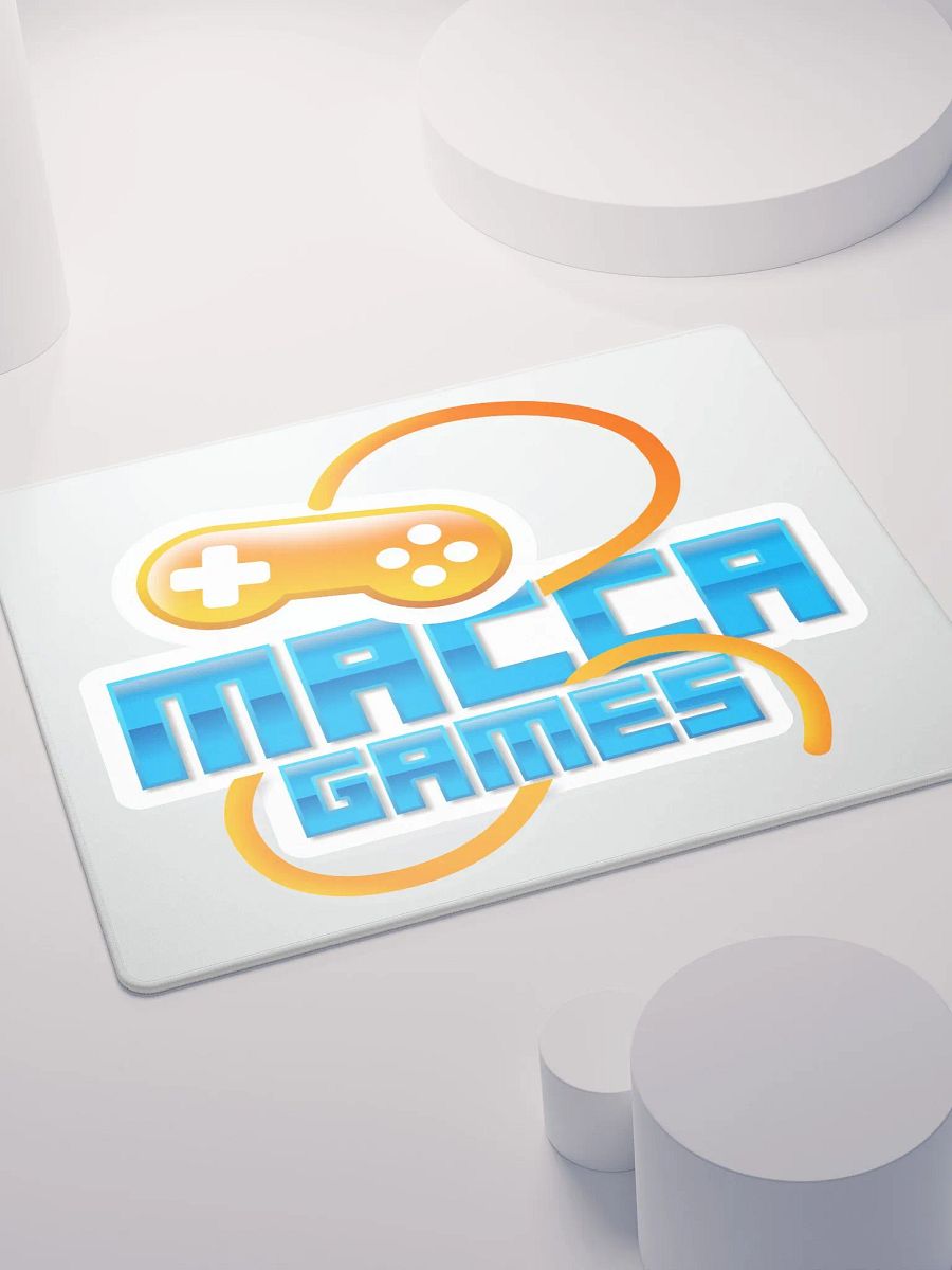 Maccagames mouse pad logo product image (4)