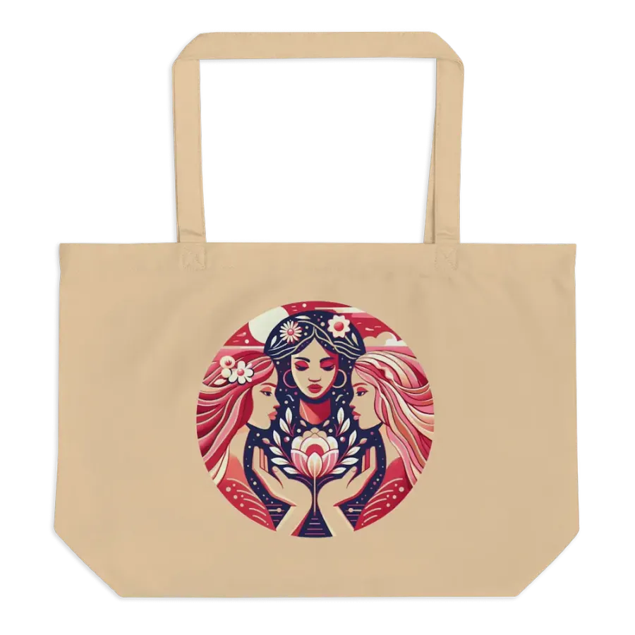 Floral Muse Tote Bag product image (1)