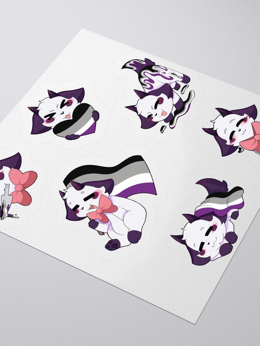 PRIDE/ASexual Sticker sheet product image (3)
