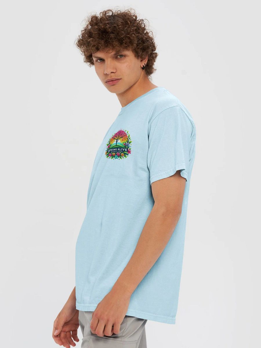 Spring Alive: Radiant Tree Illustration T-Shirt product image (56)