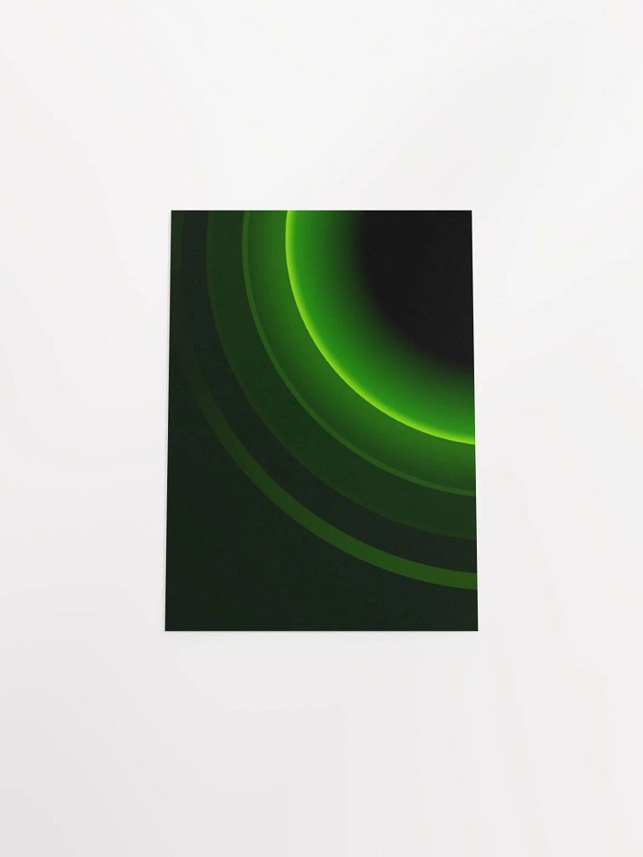 Green Pulse Poster product image (1)