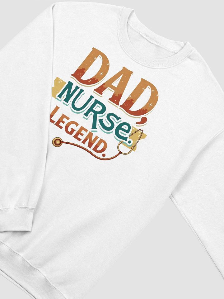 Dad Nurse Legend Crewneck Sweatshirt product image (14)