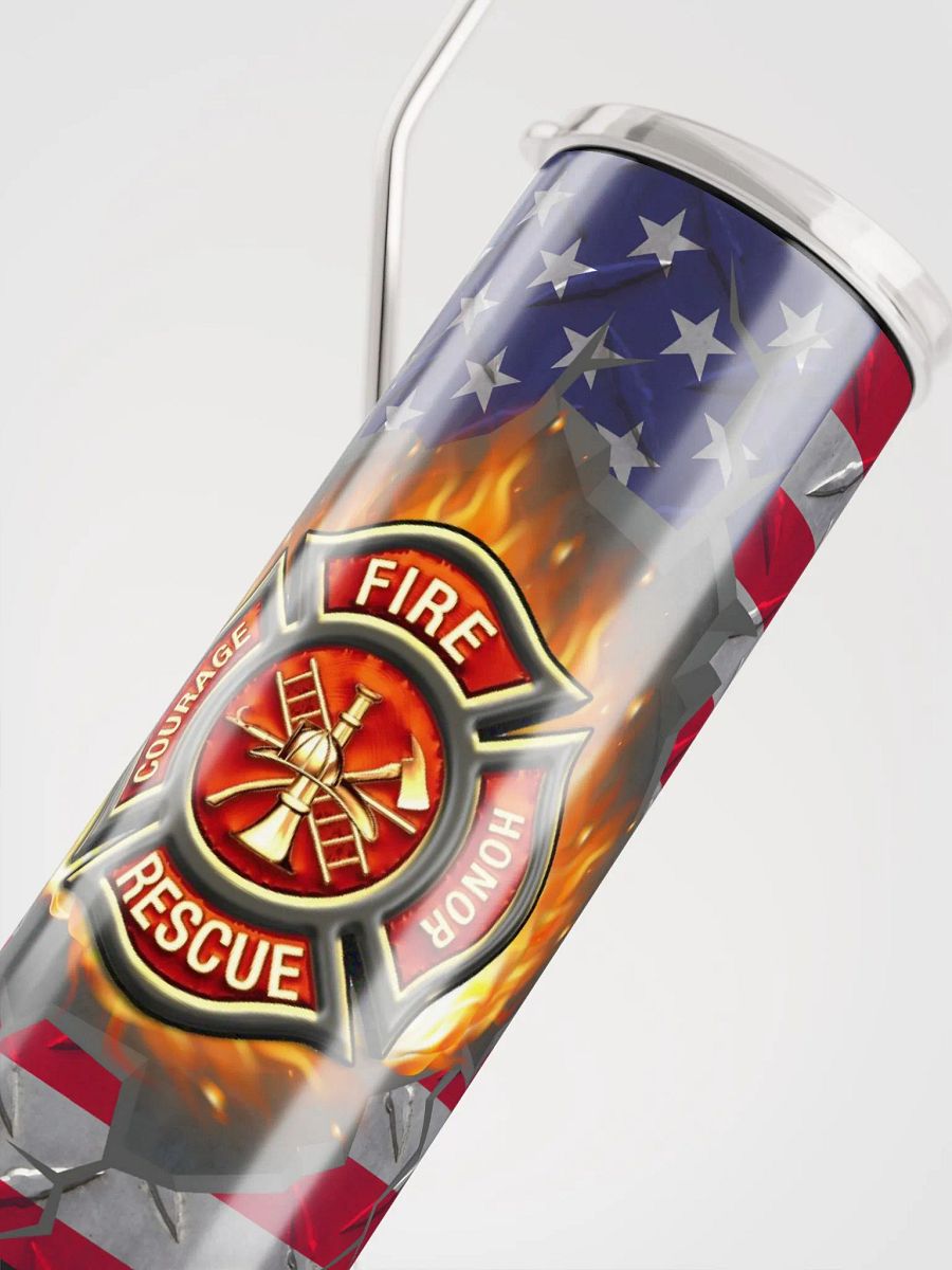 Courage Fire Honor Tumbler product image (6)