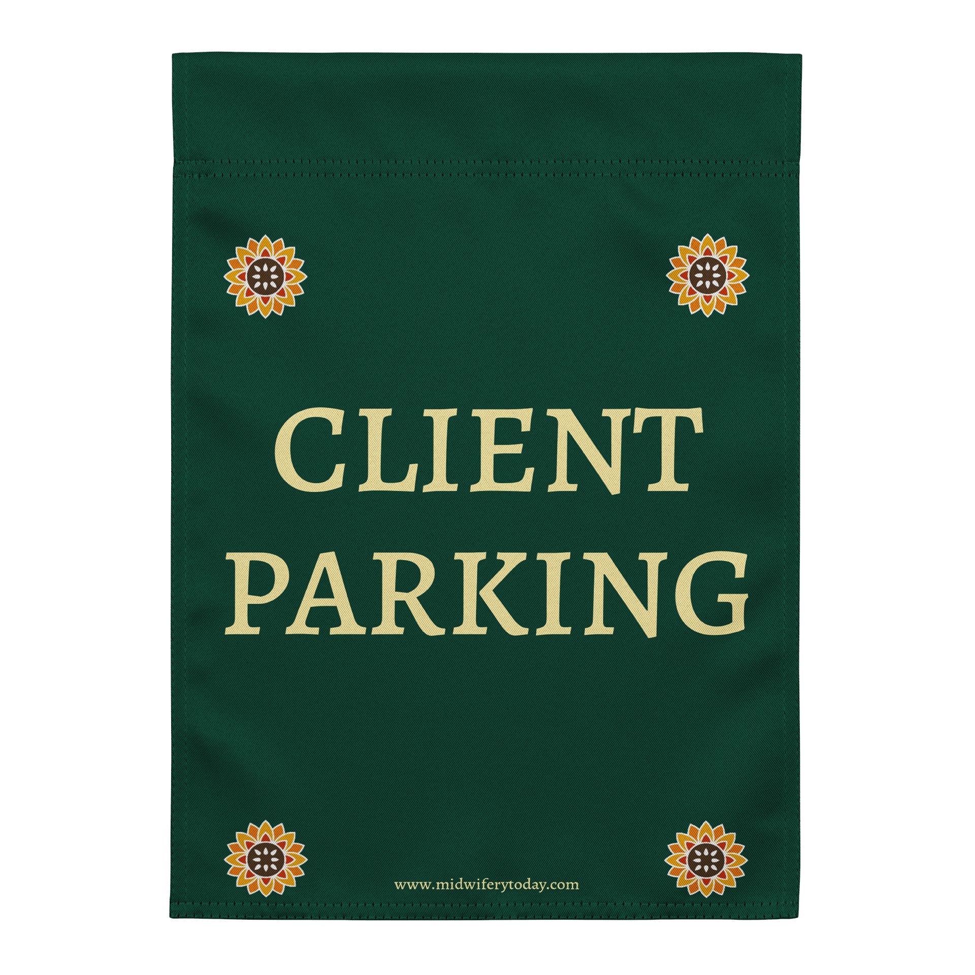 Client Parking Garden Flag -Minimalist product image (1)