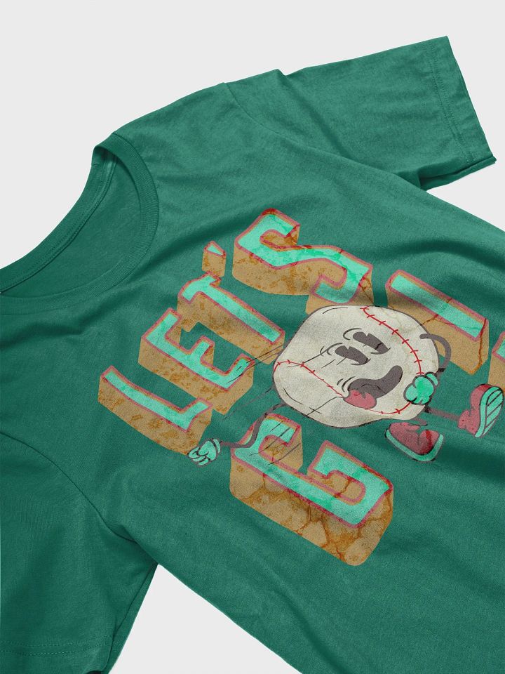 Lets Go Baseball Mascot Joyful T-Shirt product image (2)