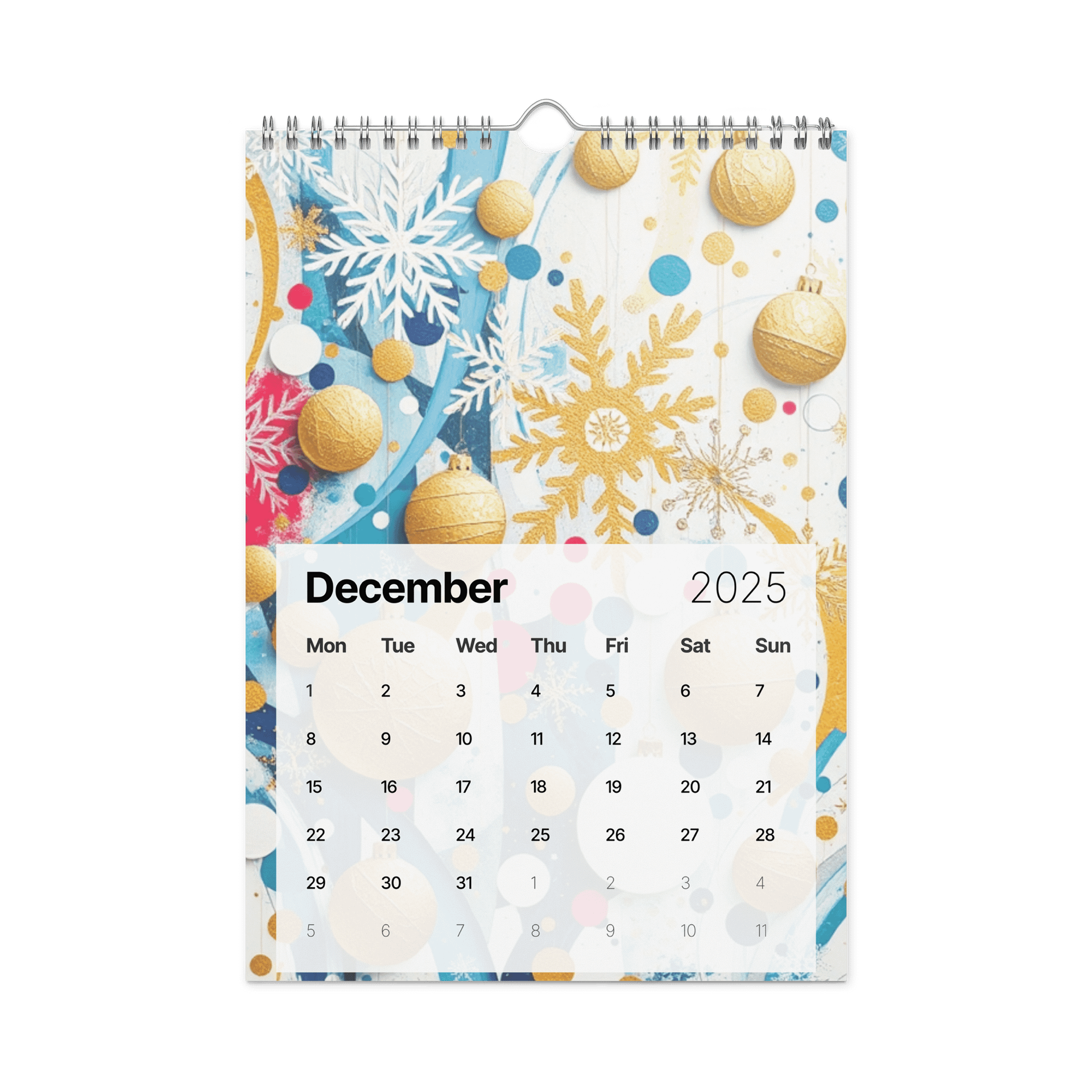 ART ABSTRACT WALL CALENDAR 2026 product image (4)
