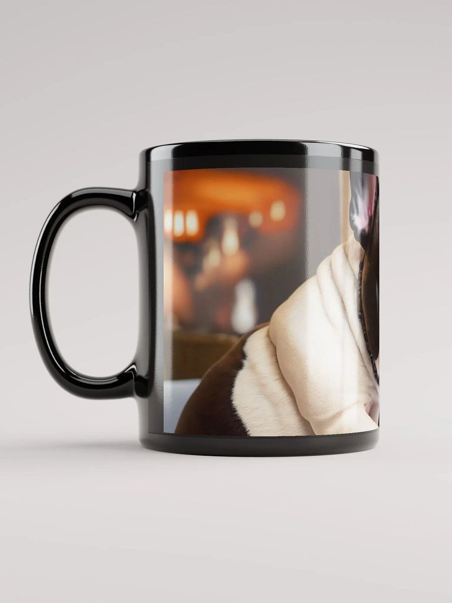 Sleek Black Glossy Mug for Coffee, Tea, or Hot Chocolate (11oz or 15oz) product image (3)