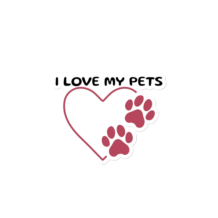 Pawfect Heart Die-Cut Magnets product image (2)