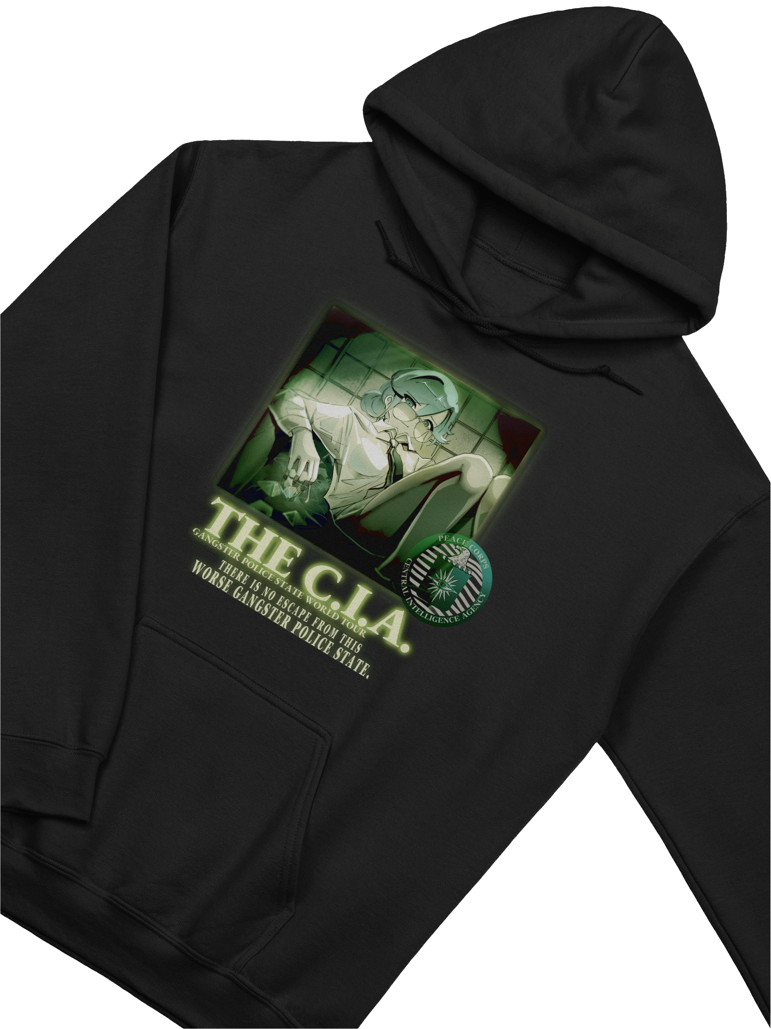 The CIA Glowie World Tour Hoodie - 2nd Edition product image (3)
