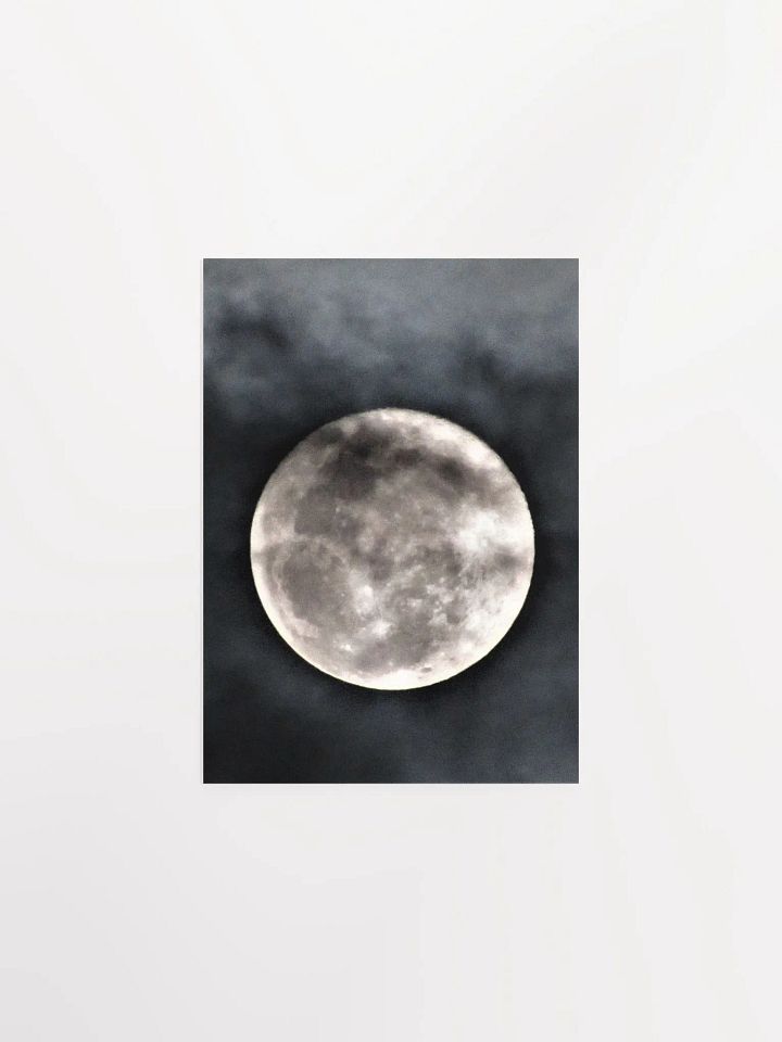Clouds Passing Full Moon product image (12)