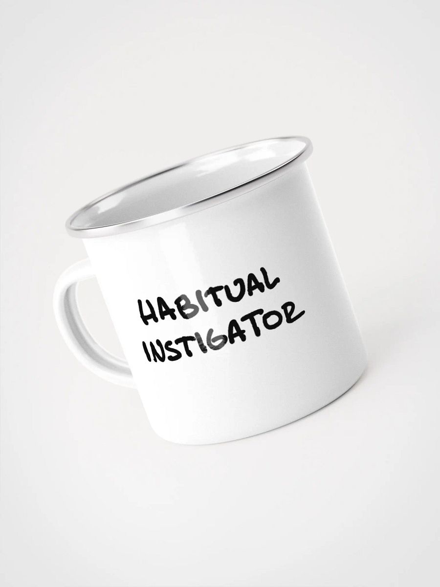 Habitual Instigator Enamel Mug product image (3)
