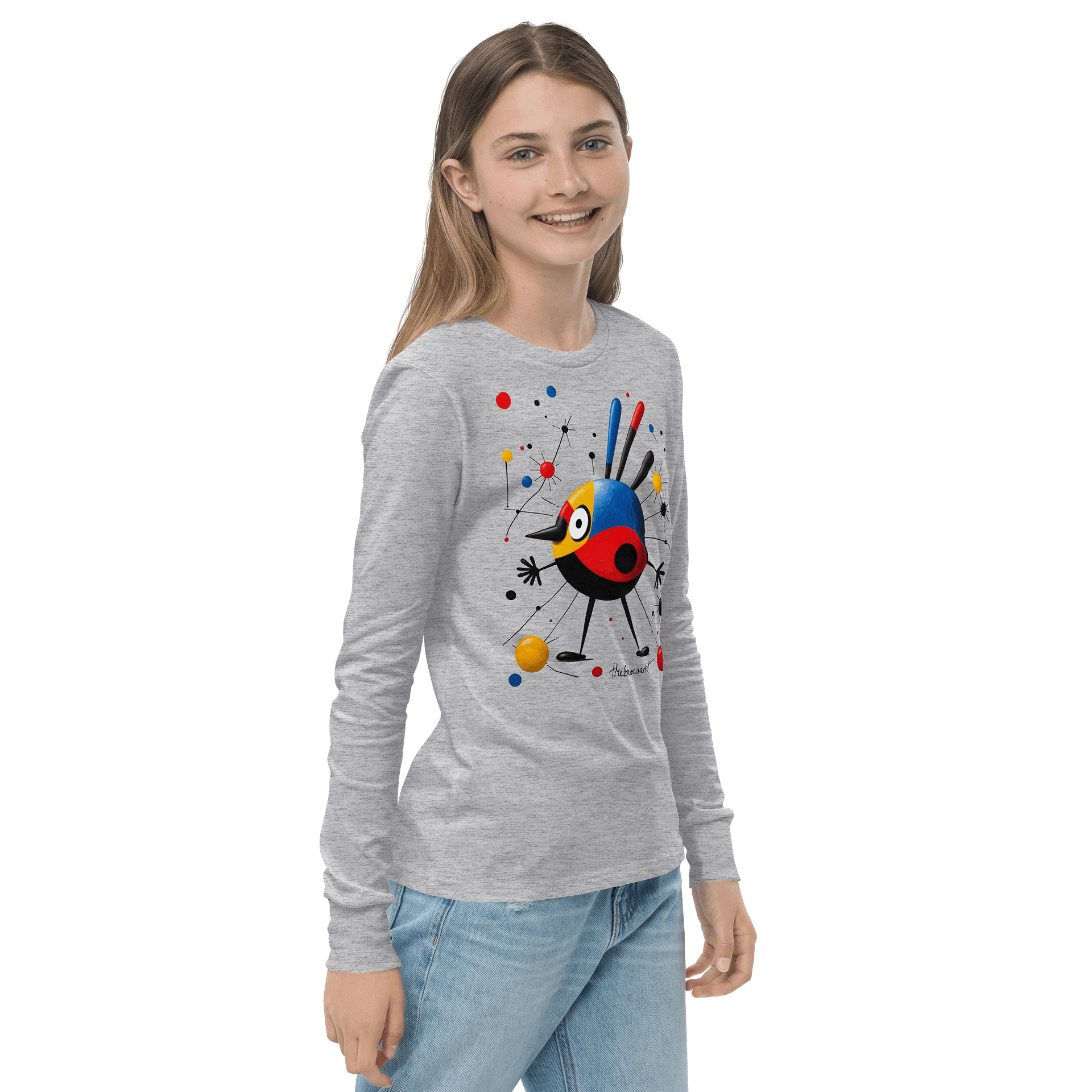 Bella+Canvas Youth Long Sleeve T-Shirt product image (4)