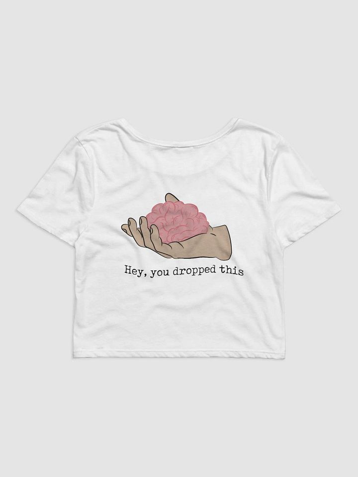 'Me? Sarcastic? Never.' Women's Crop Tee product image (9)