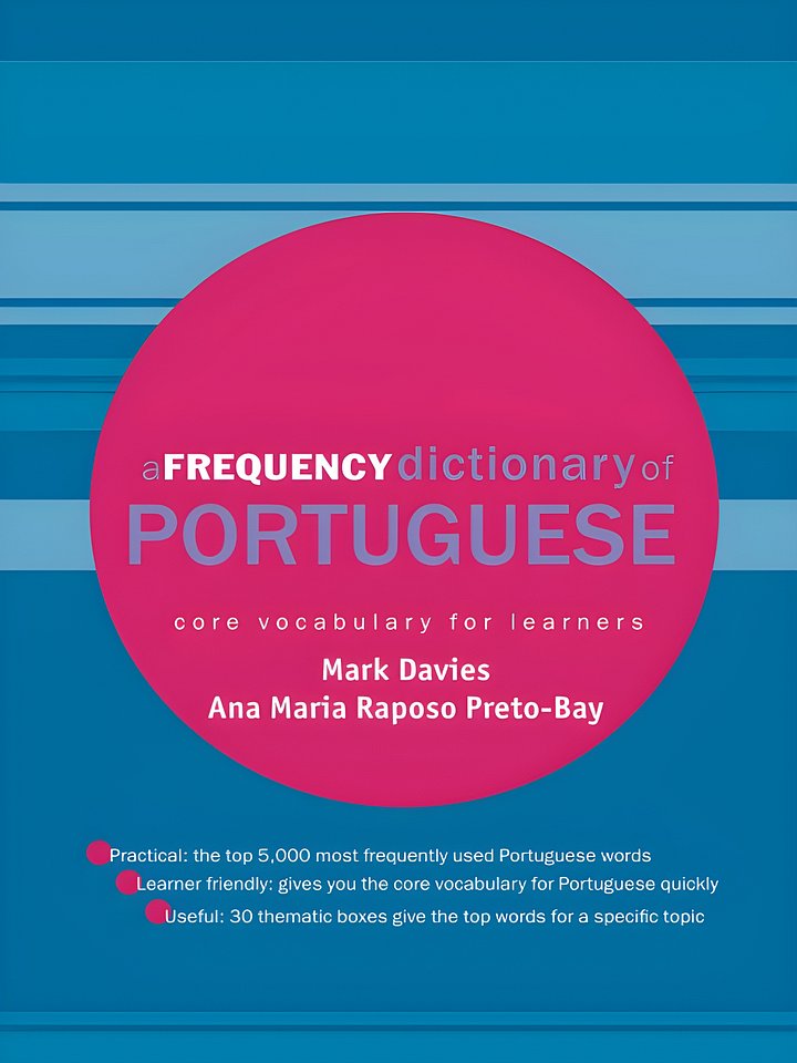 A Frequency Dictionary of Portuguese product image (1)