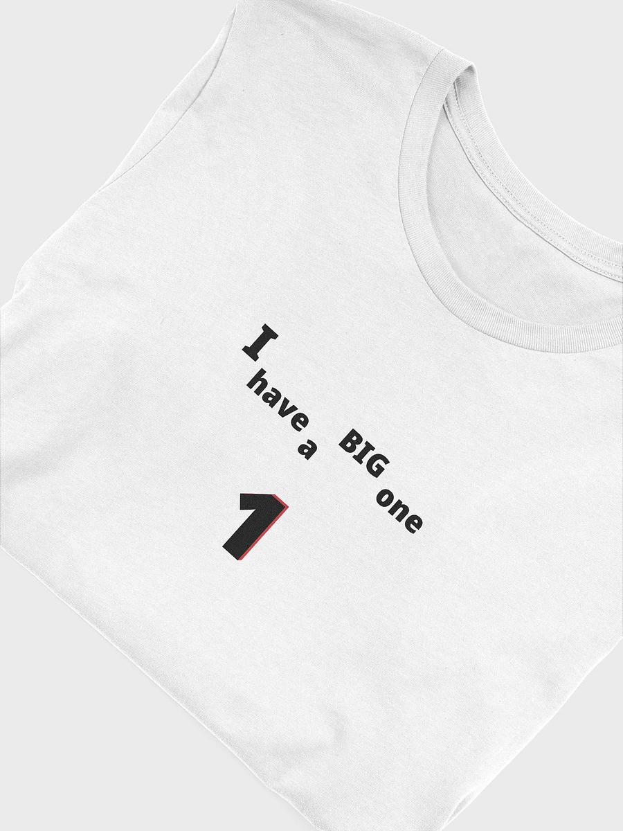 I have a Big One. Big, funny, humor, sarcasm. Cute, funny sayings, funny quote, funny gift, funnytee, one, funny slogan, vintage, retro, product image (5)