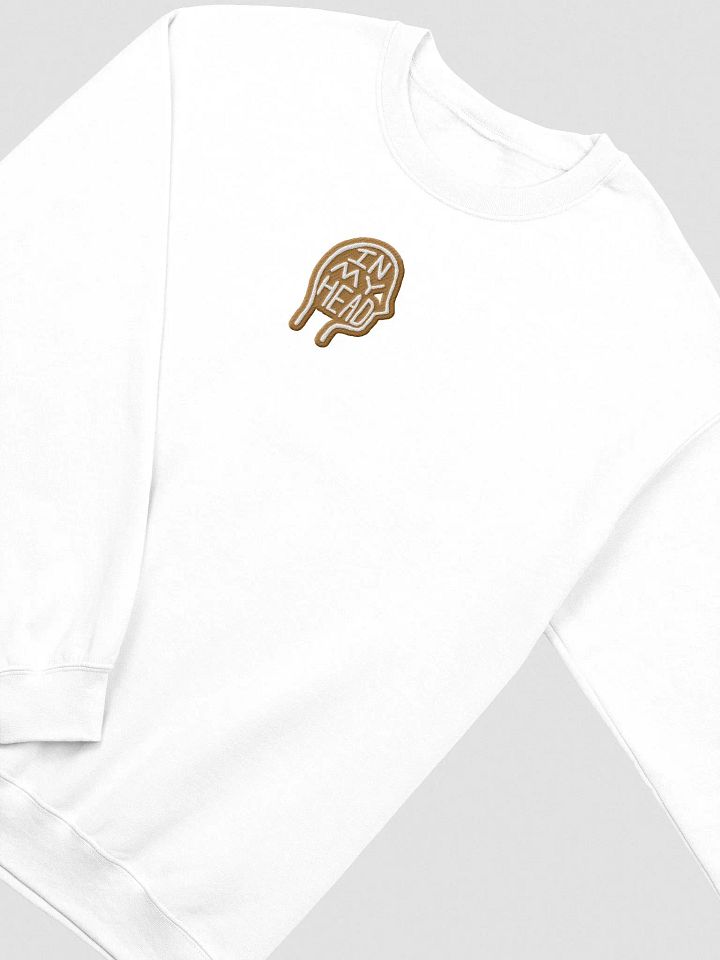 In My Head embroidered crewneck (brown bubble design 2) product image (1)
