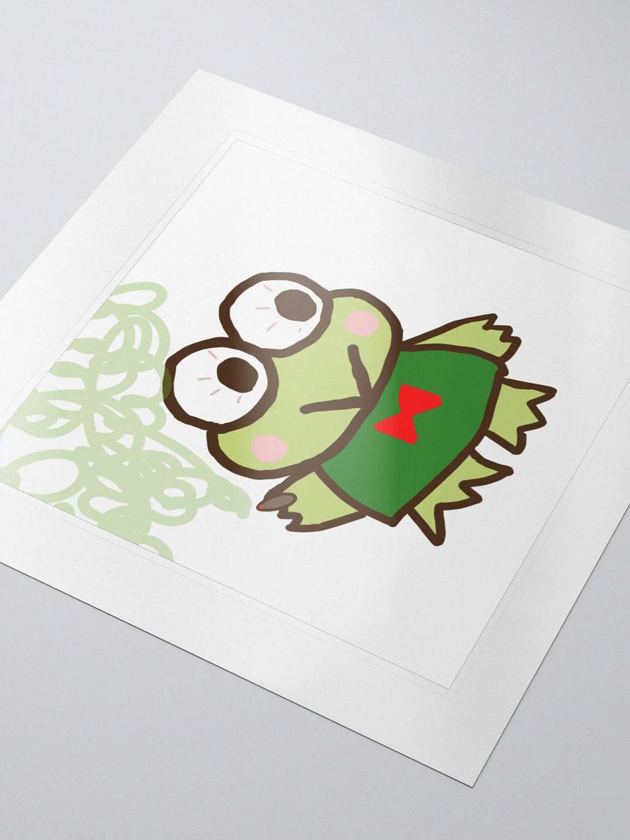 Keroppi Sanrio Smoking Sticker product image (3)
