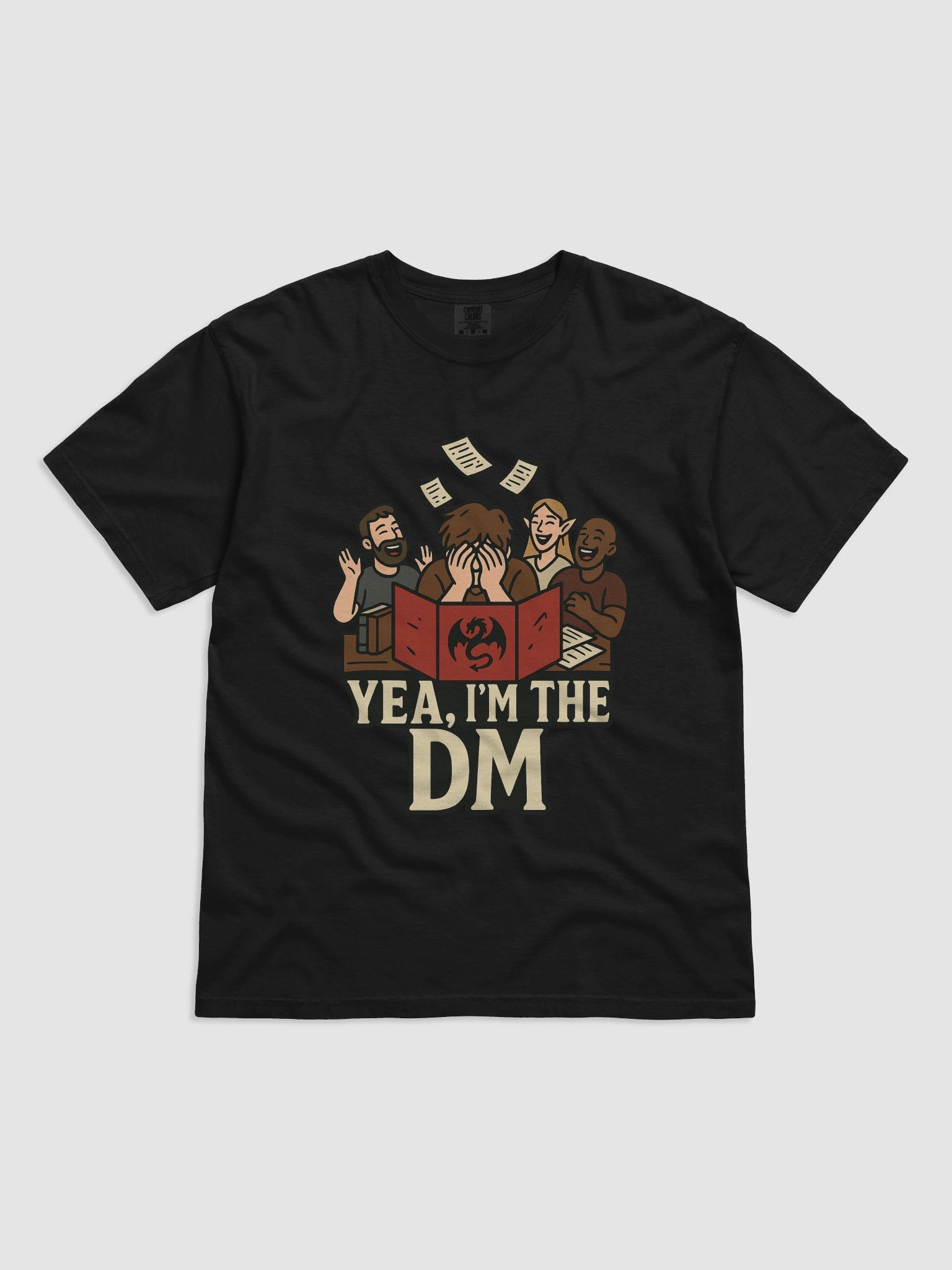 "Yea I'm the DM" Crying Edition – Shirt product image (4)