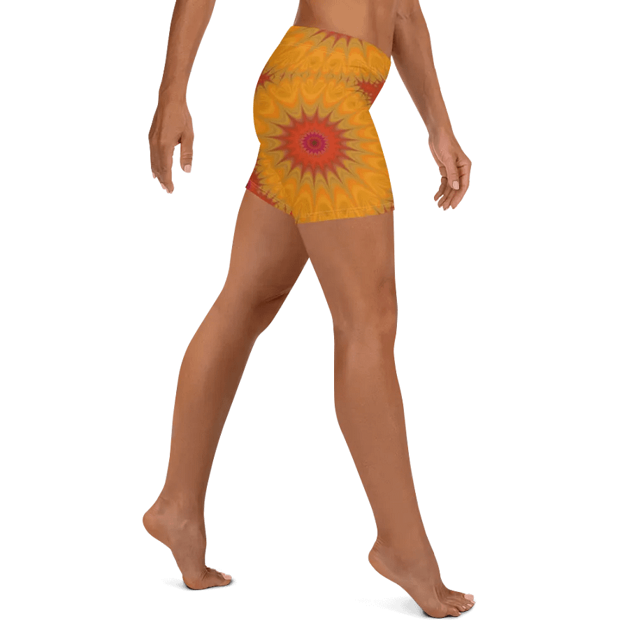 Orange Peel Biker Shorts product image (4)