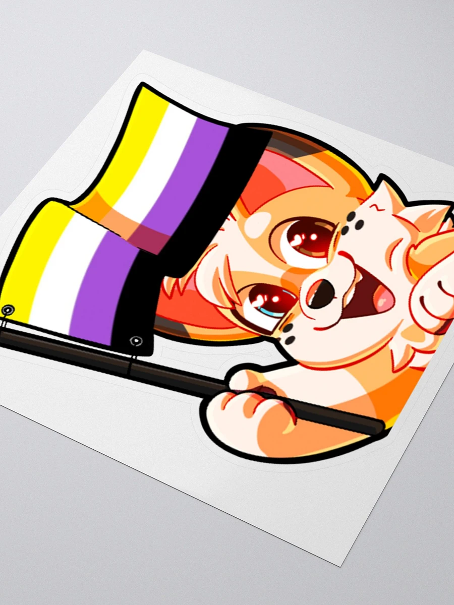 Nonbinary Pride Sticker product image (3)