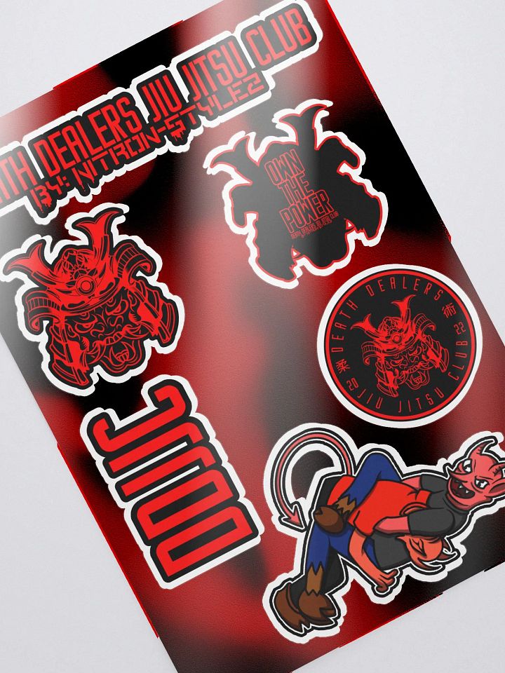 DDJJC - Red Sticker Sheet product image (2)