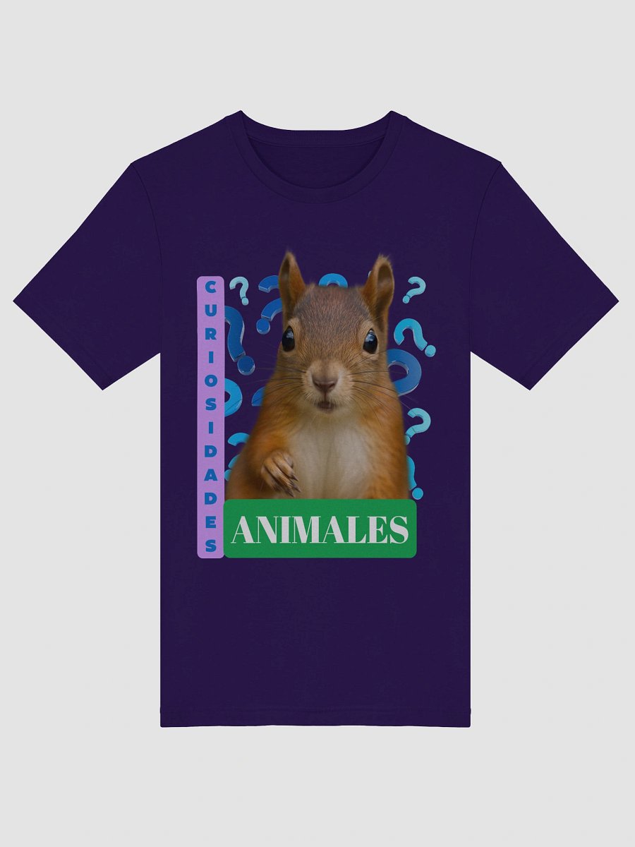 Curious Squirrel Unisex T-Shirt product image (49)