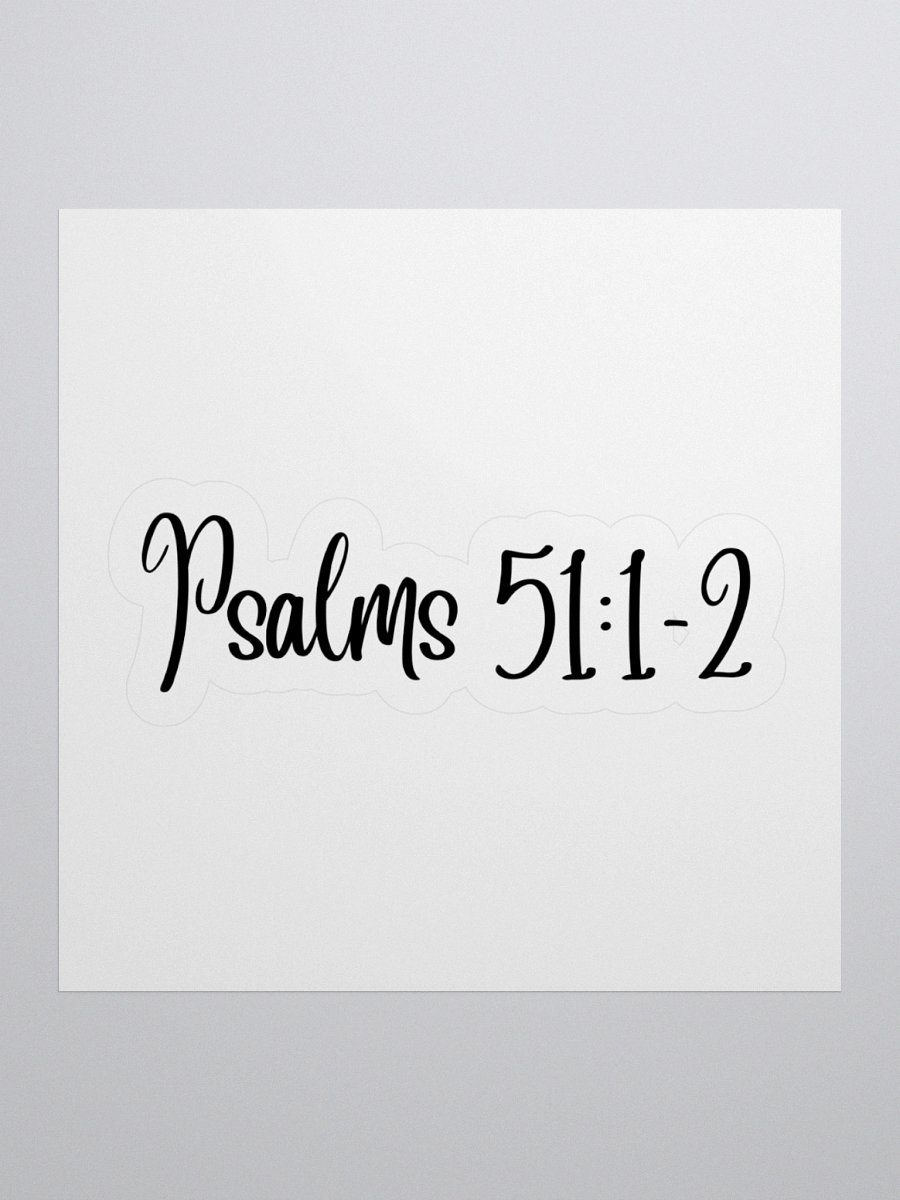 Psalms 51:1-2 product image (2)