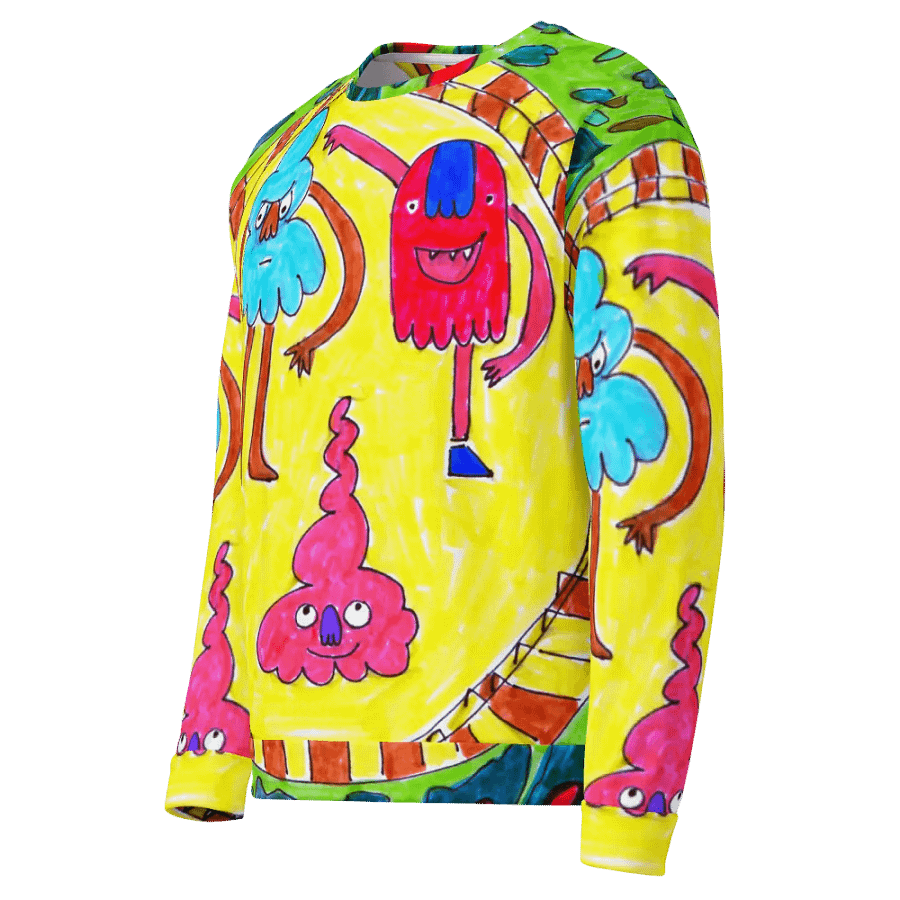 Abstract Doodle Folk Unisex Sweatshirt product image (8)