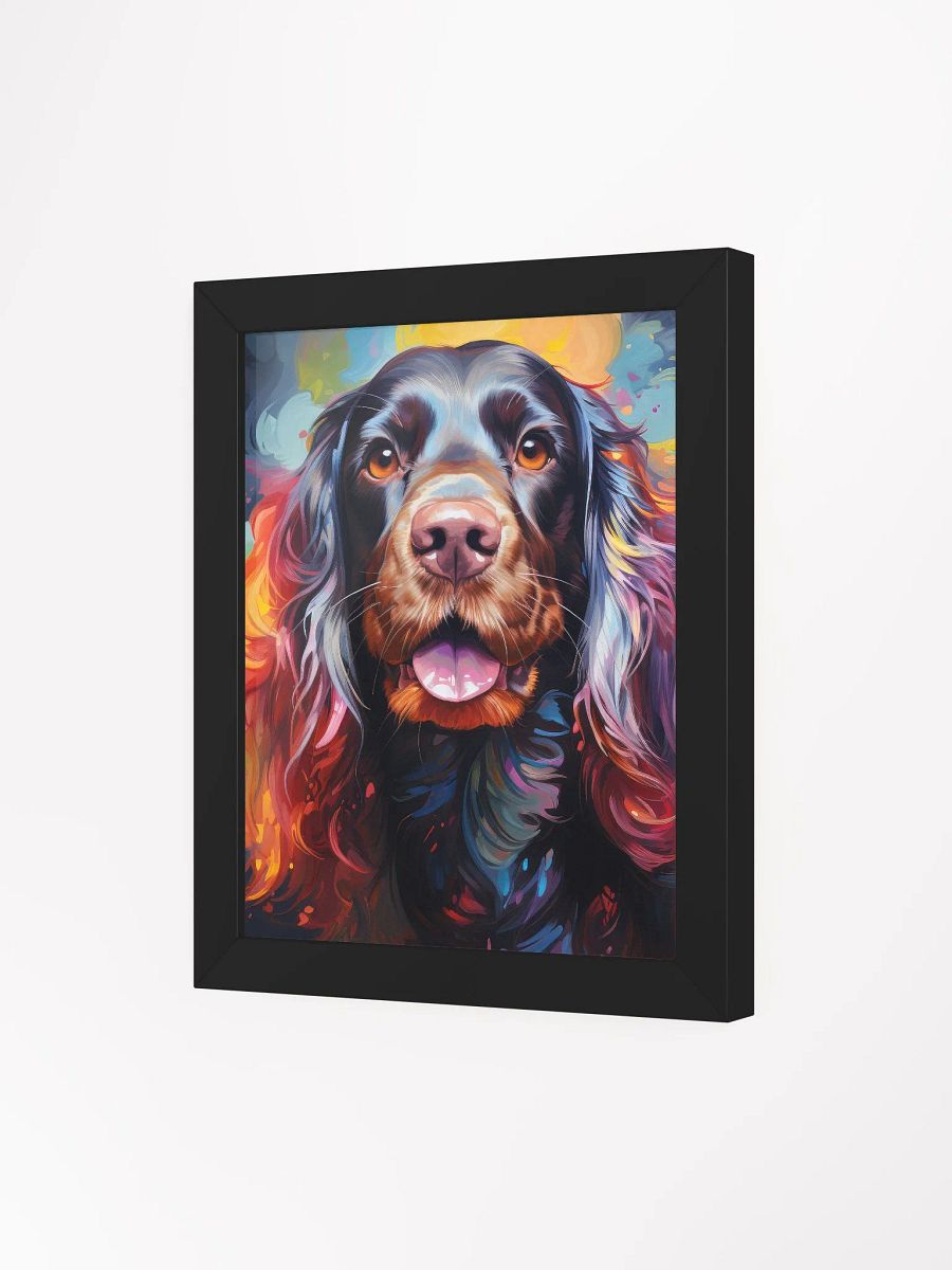 American Cocker Spaniel Neon Oil Painting Style Wall Art product image (52)