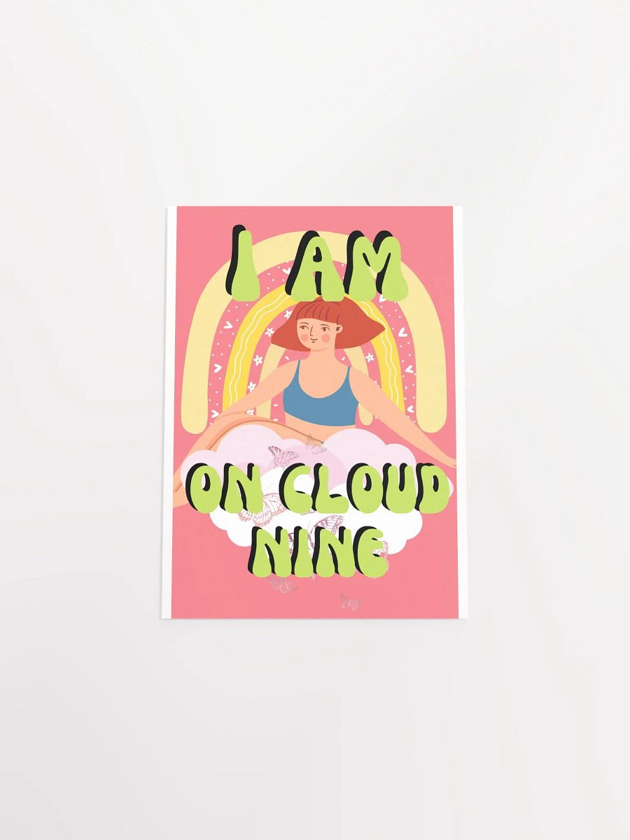 I am on Cloud Nine - Affirmation Poster product image (14)