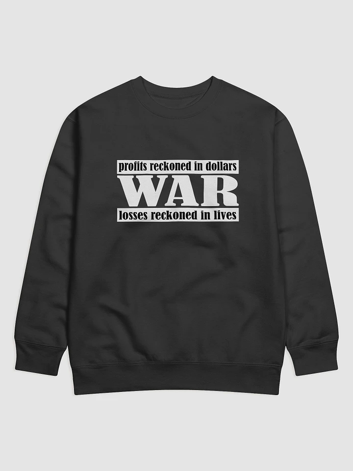 The Cost Of War - Cotton Heritage Premium Sweatshirt product image (1)