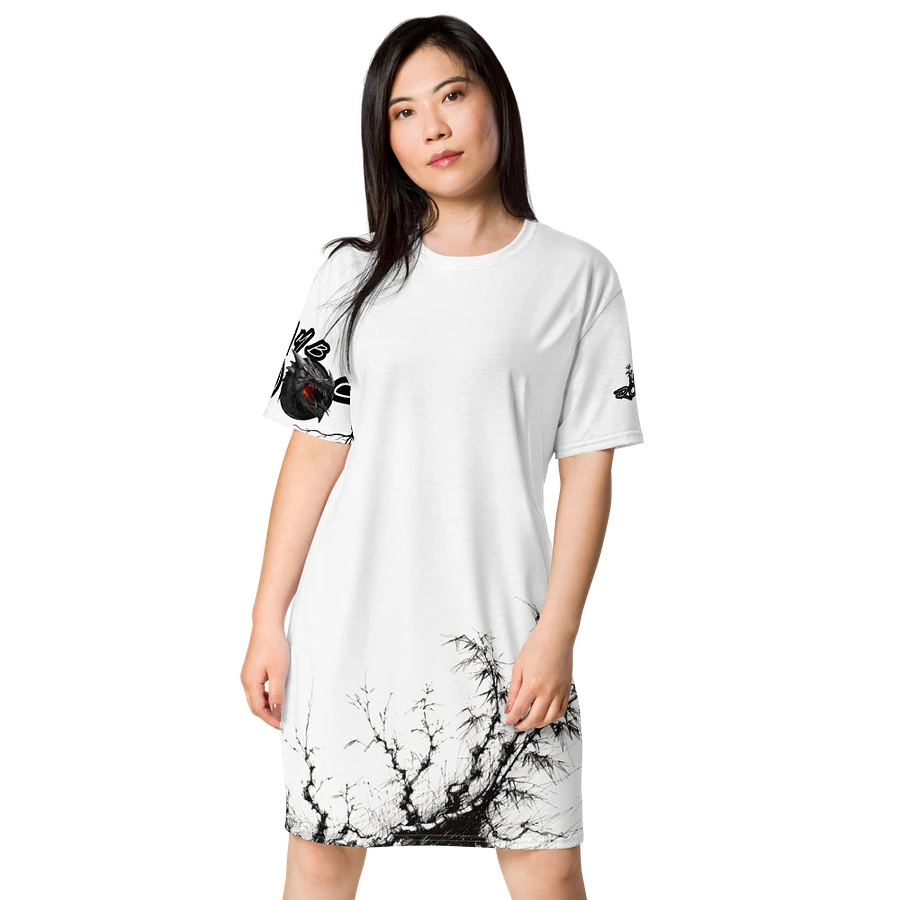 Bamboo Print T-Shirt Dress product image (20)