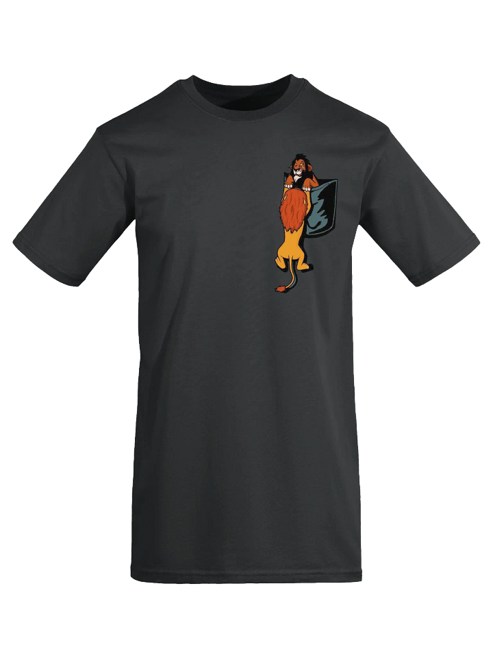 Lion Cliff Betrayal T Shirt – Funny Cartoon Twist – Iconic Scene Parody – Sarcastic Pop Culture Fashion product image (1)