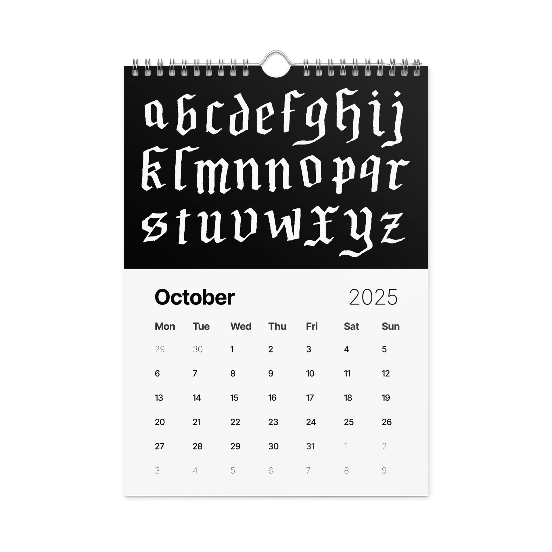 Abcdiarios calendar 2026 product image (11)