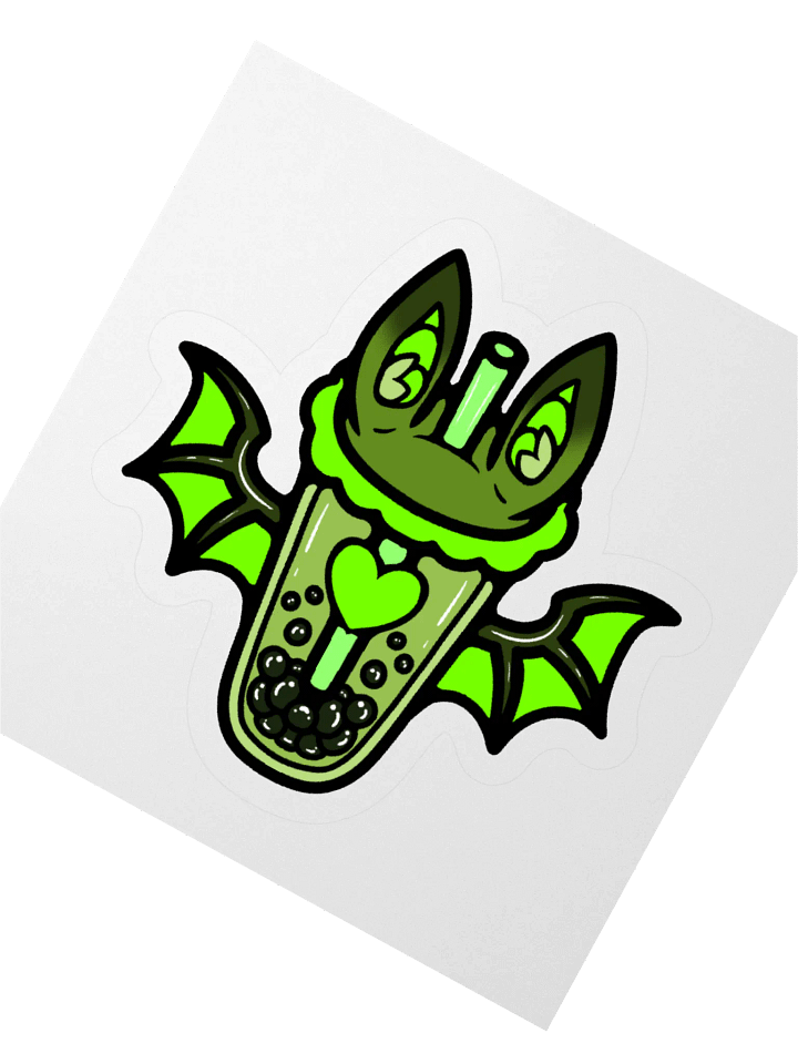MatchaEXE Green Bobat Sticker product image (6)