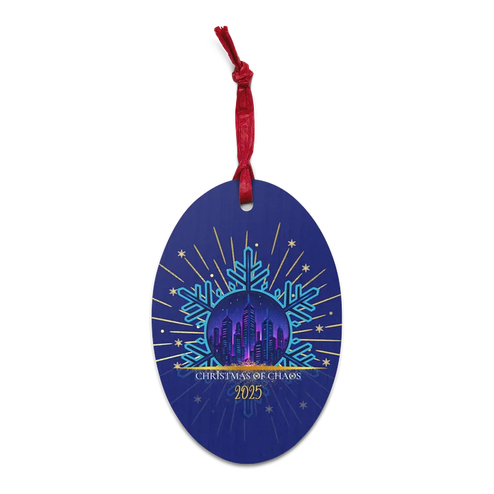 Christmas of Chaos 2025 Christmas ornament product image (1)