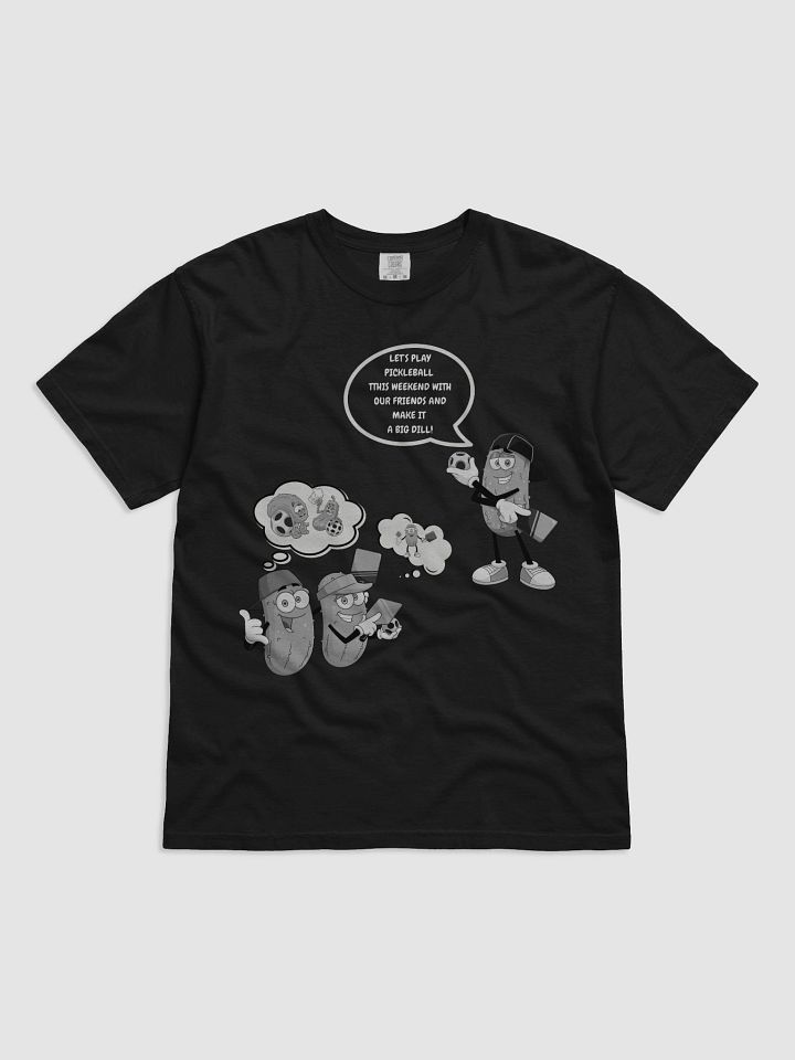 Pickleball Make It A Big Dill Heavy Cotton T-Shirt product image (8)