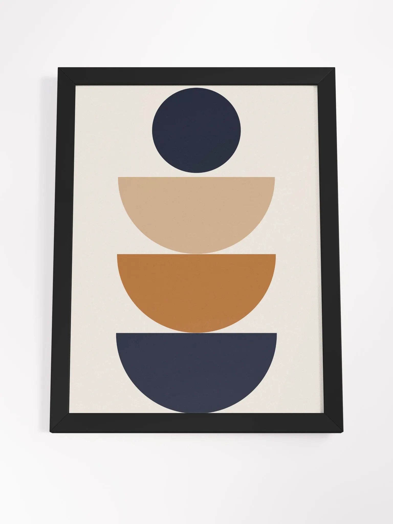 Geometric Harmony Framed Poster product image (45)