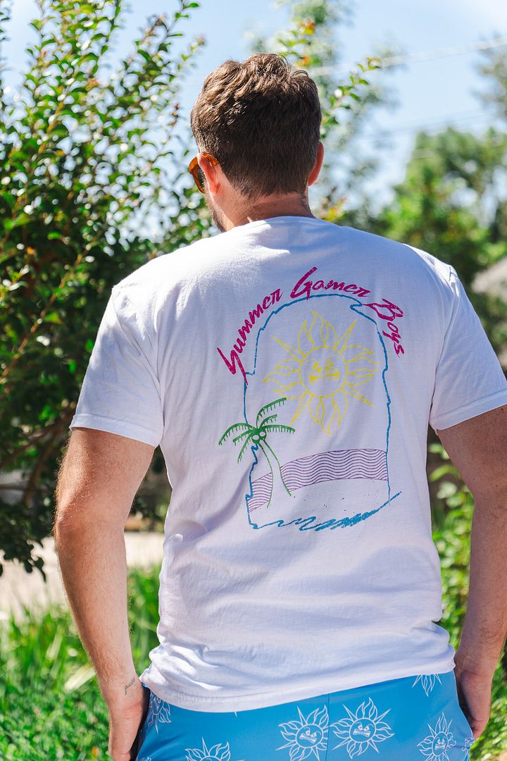 Summer Gamer Boys Tee (80s Neon) product image (2)
